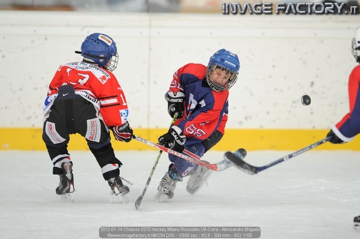 2012-01-14 Chiasso 0375 Hockey Milano Rossoblu U9-Coira - Alessandro Brigada